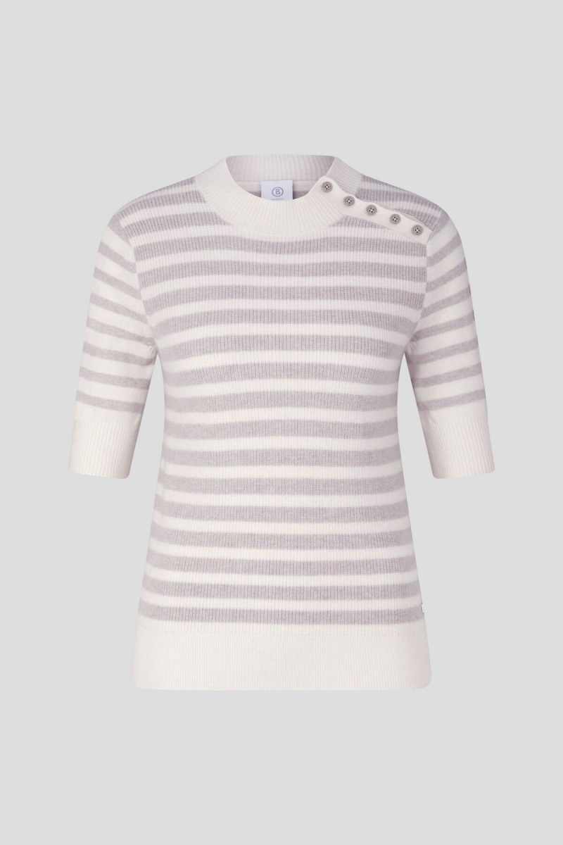 BOGNER Jaren Kurzes-sleeved Pullover Beige | FL7854602