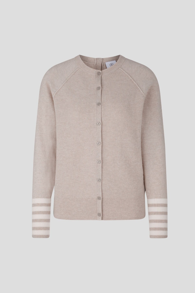 BOGNER Jolli Knit Jacket Beige | LF7458912