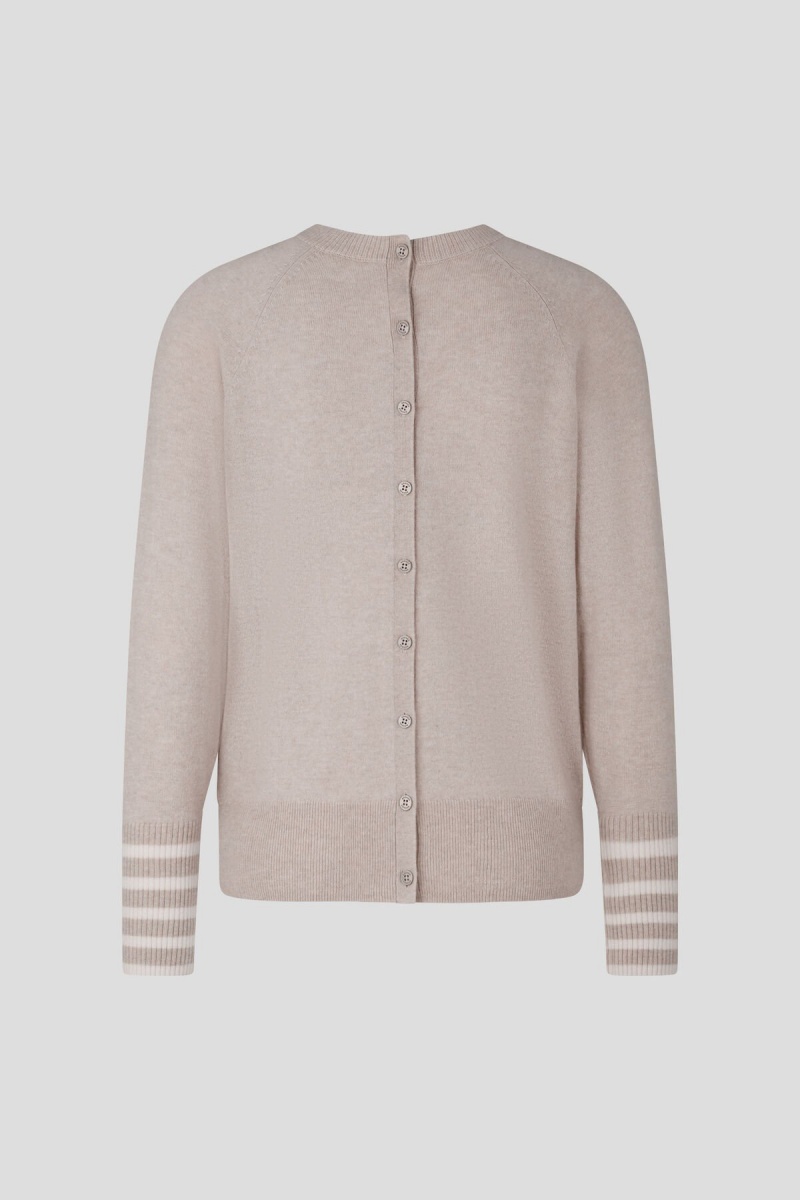BOGNER Jolli Knit Jacket Beige | LF7458912