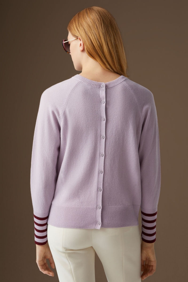 BOGNER Jolli Knit Jacket Lilac | CT9346571
