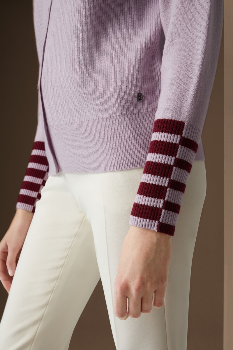 BOGNER Jolli Knit Jacket Lilac | CT9346571