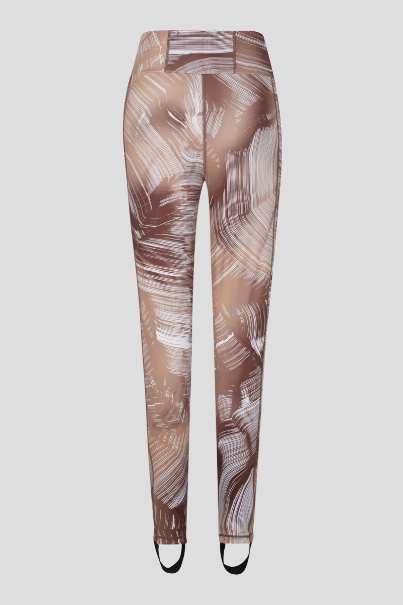 BOGNER Kala Stirrup Pants Braun Beige | EO1623789