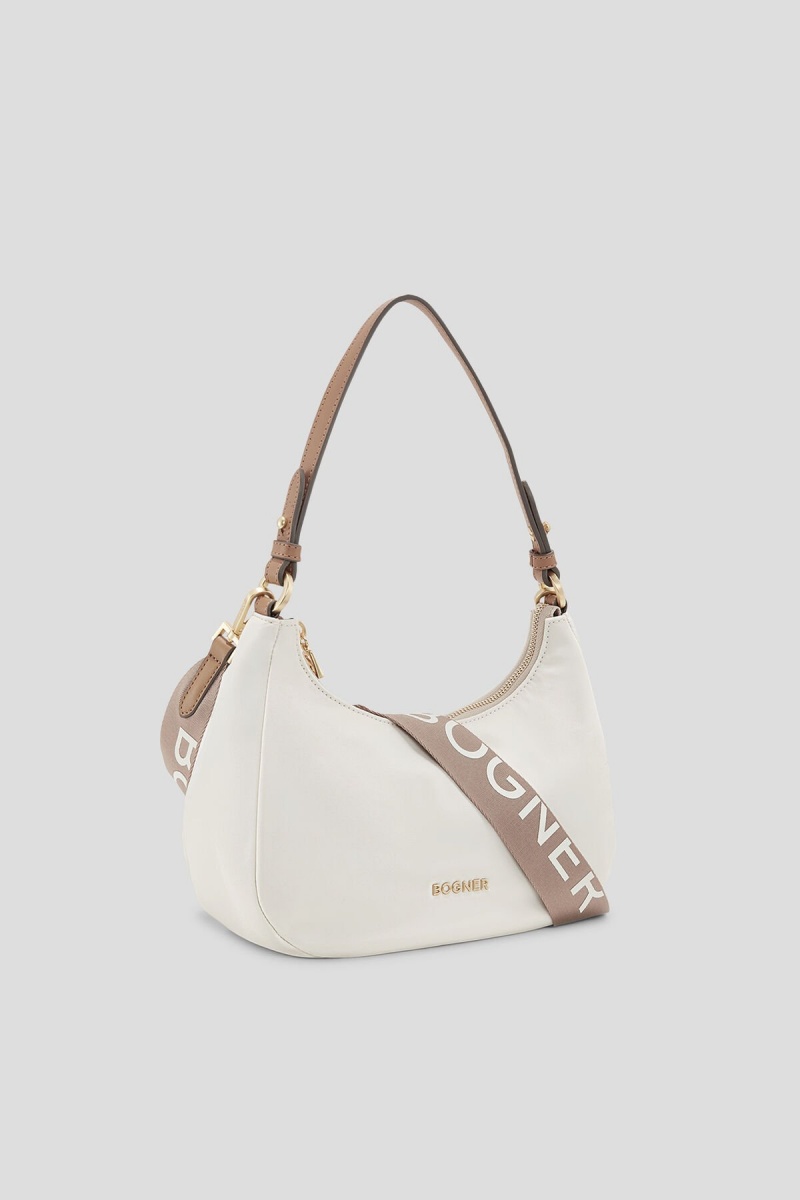 BOGNER Klosters Melene Hobo Bag Off-white | GC1950286