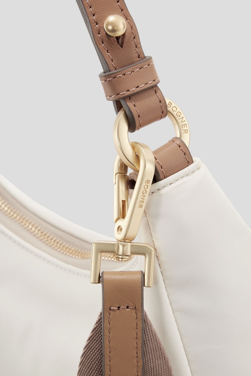 BOGNER Klosters Melene Hobo Bag Off-white | GC1950286