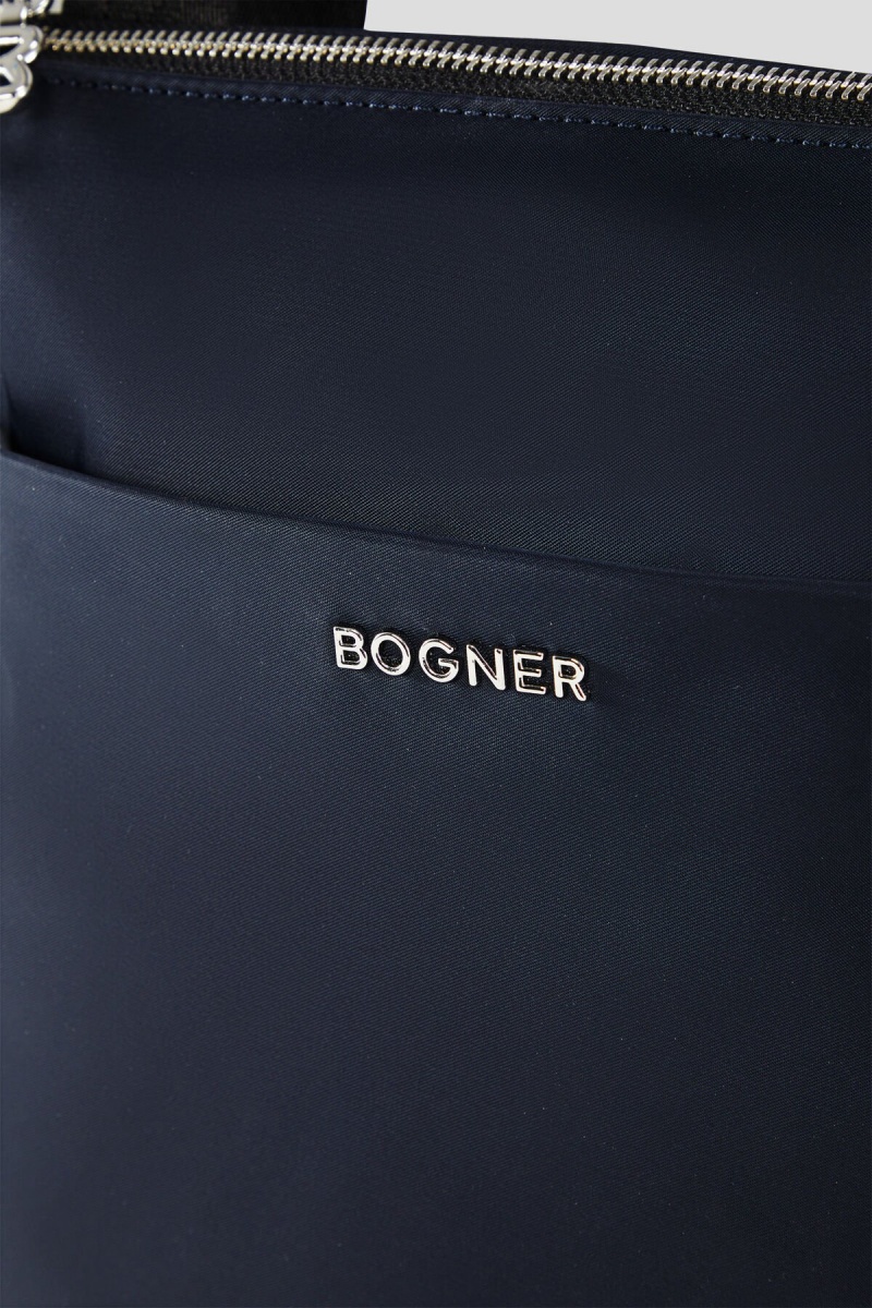 BOGNER Klosters Serena Shoulder Bag Navy Blau | ZH0125679