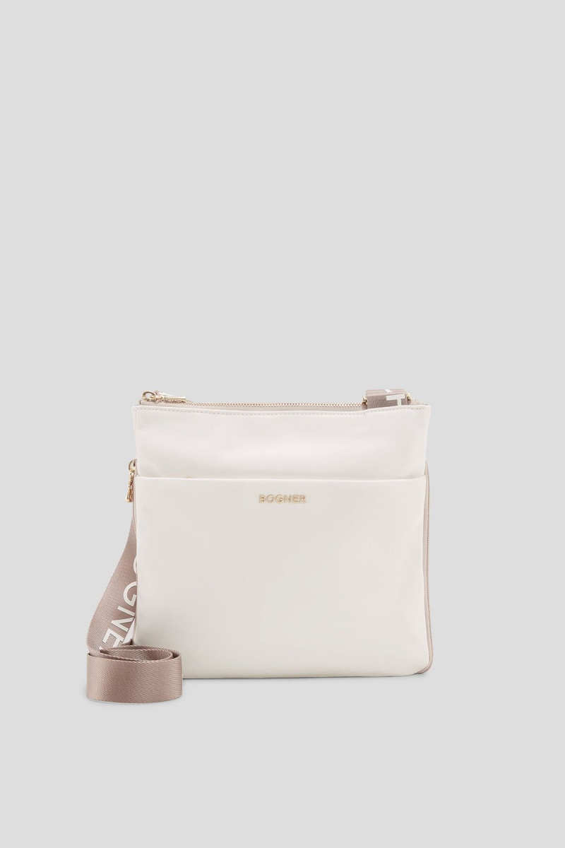 BOGNER Klosters Serena Shoulder Bag Off-white | VW8159704