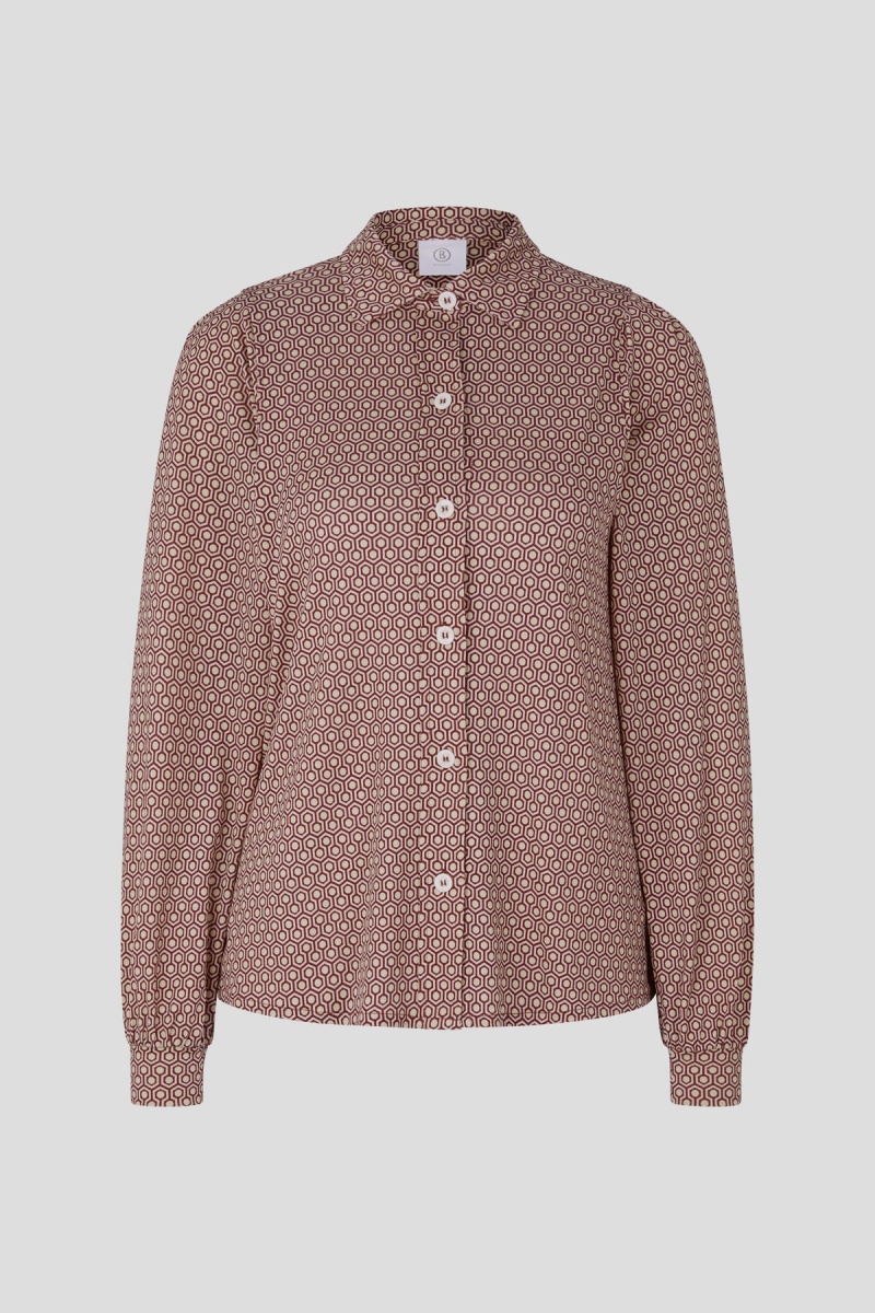 BOGNER Kylie Silk Blouse Beige | WA2146309