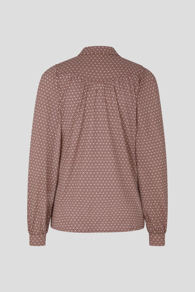 BOGNER Kylie Silk Blouse Beige | WA2146309