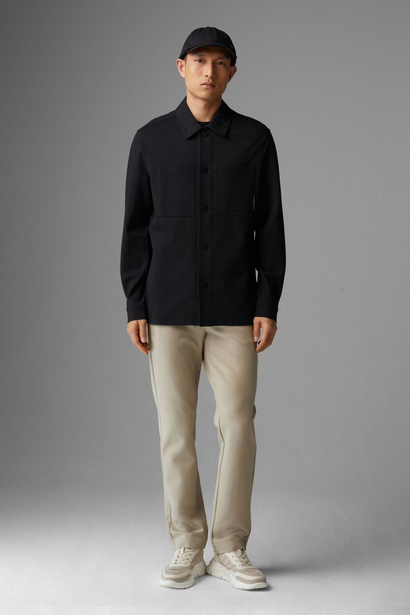 BOGNER Leandro Shirt Jacket Schwarz | WV6758943