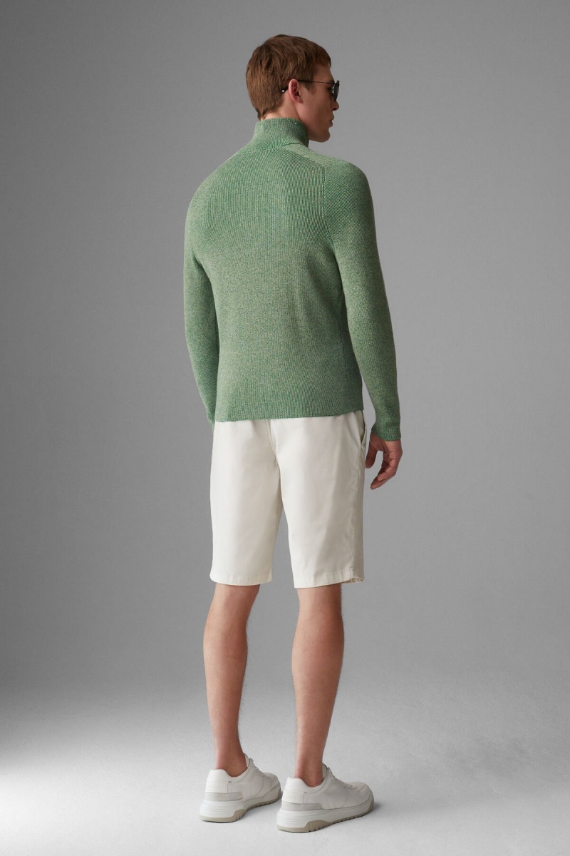 BOGNER Lennard Half-zip Pullover Grün | KT8670139