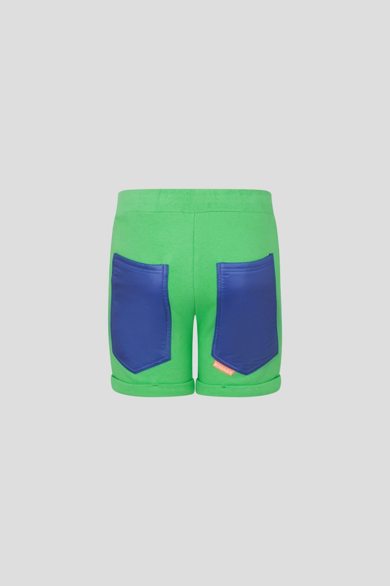 BOGNER Lenni Kids Sweat Shorts Grün | PC8421795