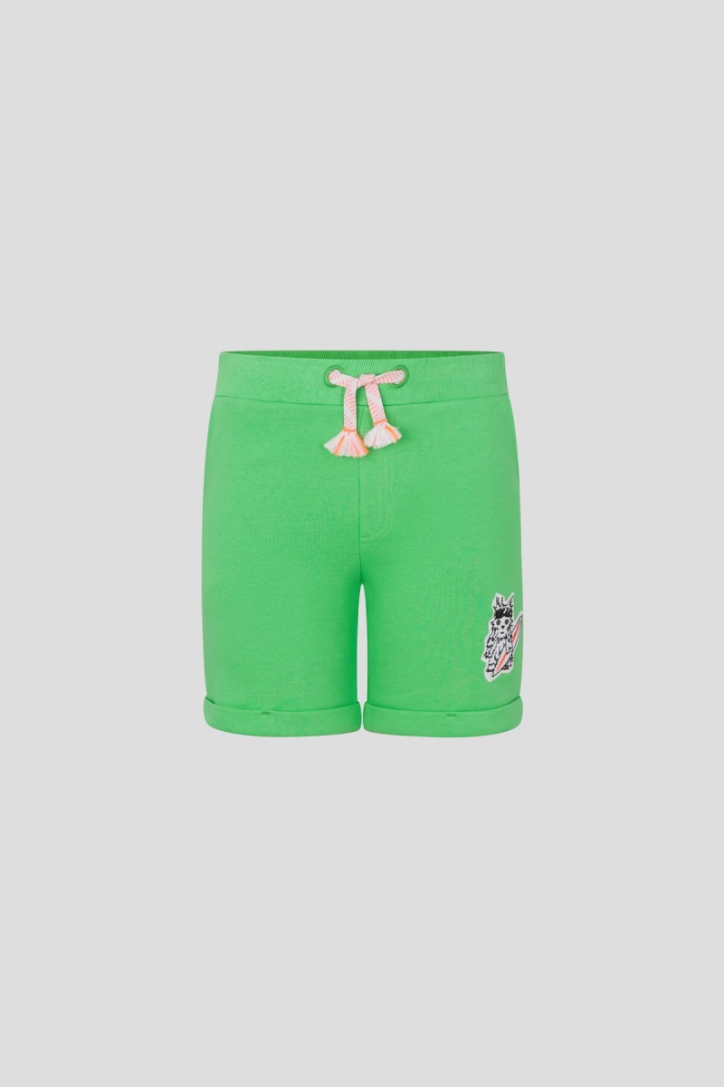 BOGNER Lenni Kids Sweat Shorts Grün | PC8421795