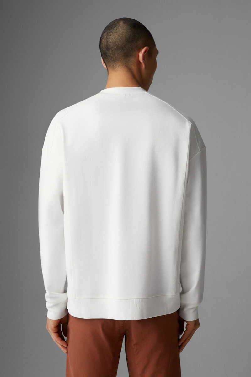 BOGNER Levino Sweatshirt Off-white | QP7123608