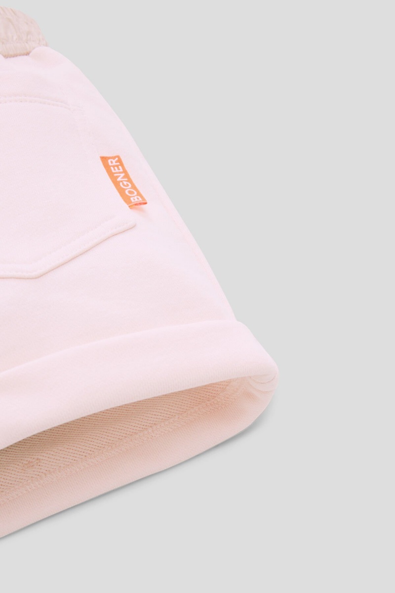 BOGNER Liz Kids Sweat Shorts Rosa | LN6451039