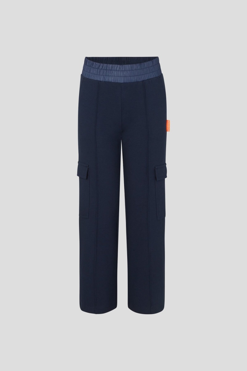 BOGNER Lotti Kids Tracksuit Pants Navy Blau | WN3107869