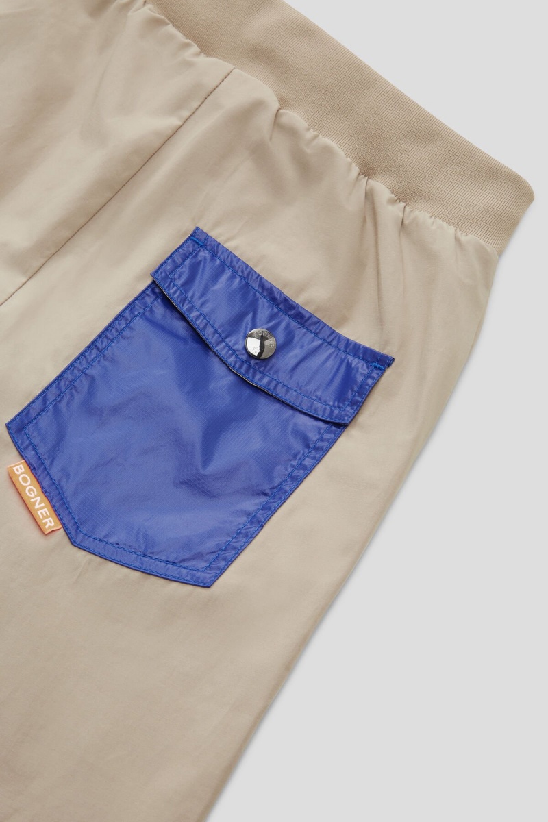 BOGNER Luki Kids Jogging Pants Beige | EG4503198 