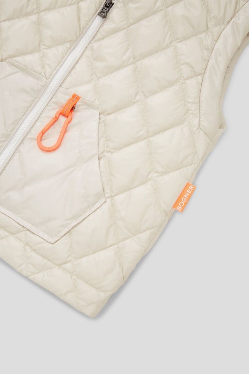 BOGNER Melli Kids Down Waistcoat Sand | CY5098127