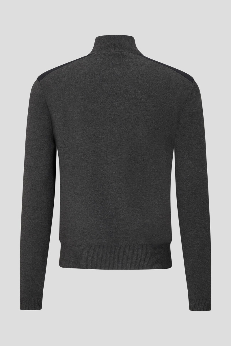 BOGNER Miguel Hybrid Jacket Anthracite melange | TR5208719