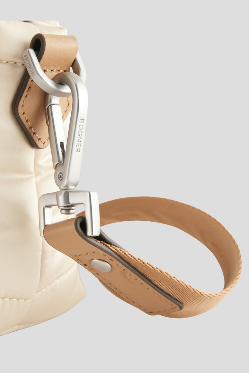 BOGNER Morzine Sole Shoulder Bag Weiß | PS4536287