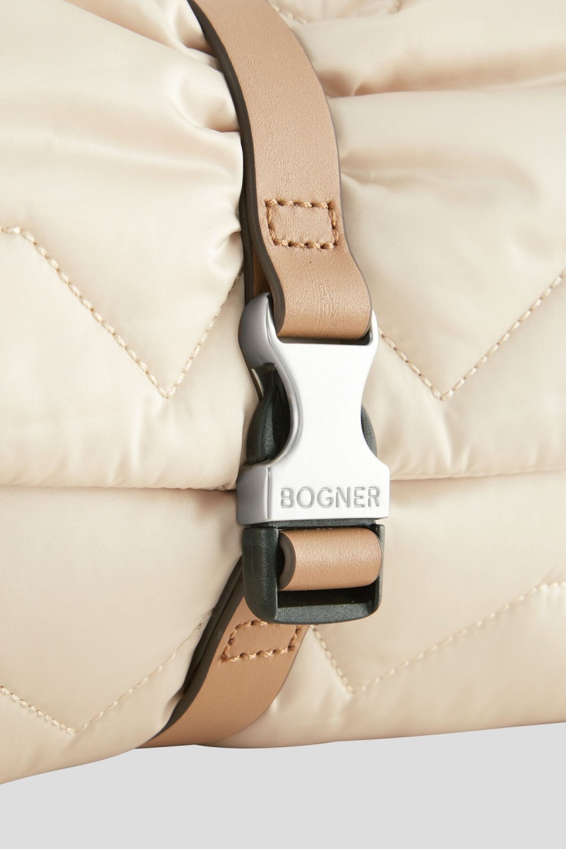 BOGNER Morzine Sole Shoulder Bag Weiß | PS4536287