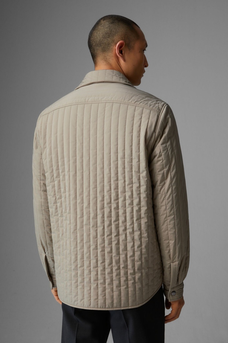 BOGNER Olli Gesteppt Shirt Jacket Beige | QT6342897