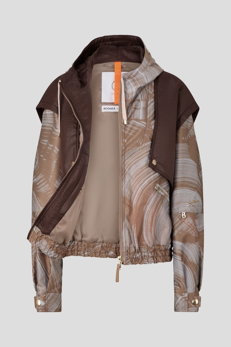 BOGNER Pablo Jacket Braun | UI9486203