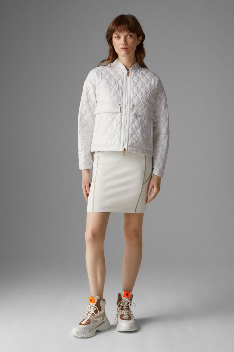 BOGNER Paola Reversible Gesteppt Jacket Sand | UF7580194