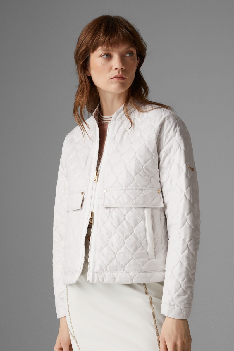 BOGNER Paola Reversible Gesteppt Jacket Sand | UF7580194