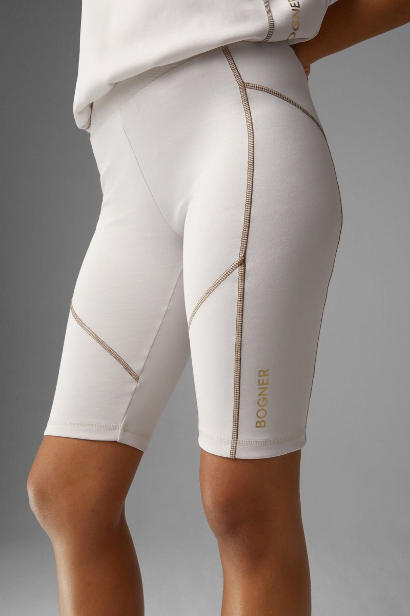 BOGNER Pilar Shorts Off-white | GP7302945