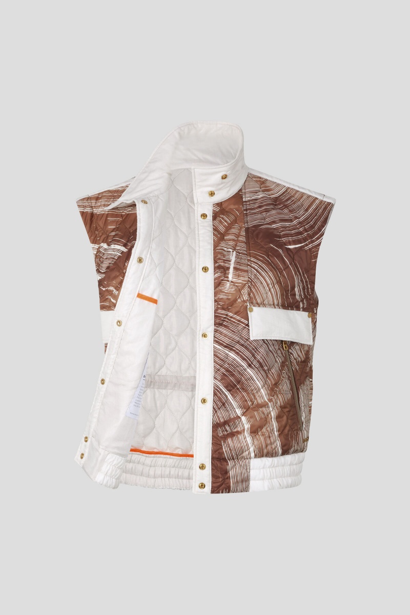 BOGNER Pinar Gesteppt Gilet Braun | FR7264389