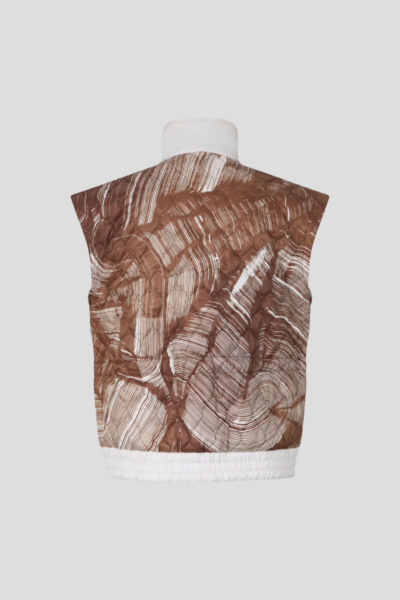 BOGNER Pinar Gesteppt Gilet Braun | FR7264389