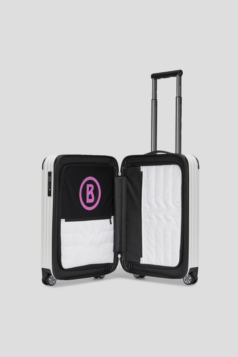 BOGNER Piz Deluxe Small Hard Shell Suitcase Weiß | LW7906381