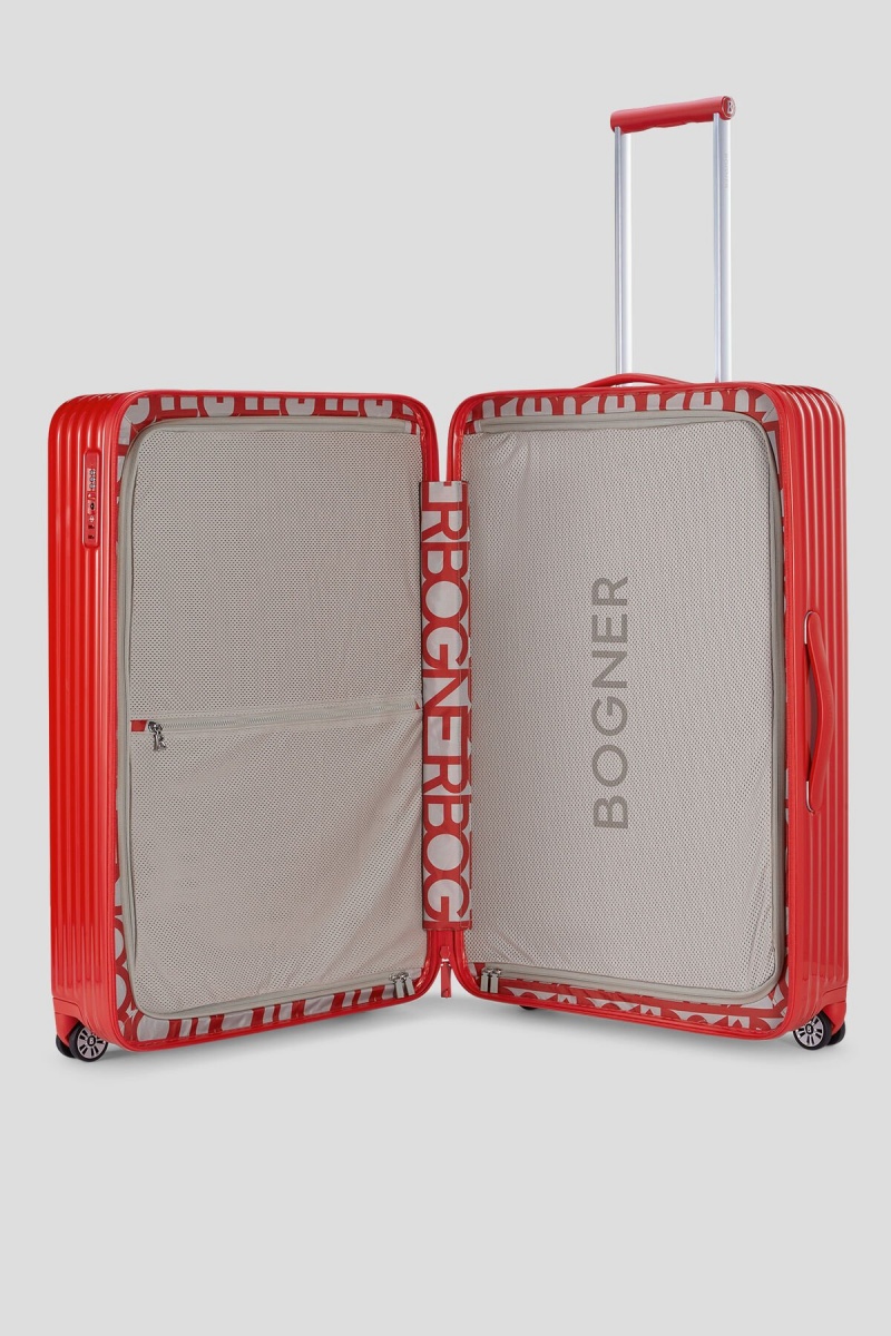 BOGNER Piz Large Hard Shell Suitcase Rot | WJ6213450
