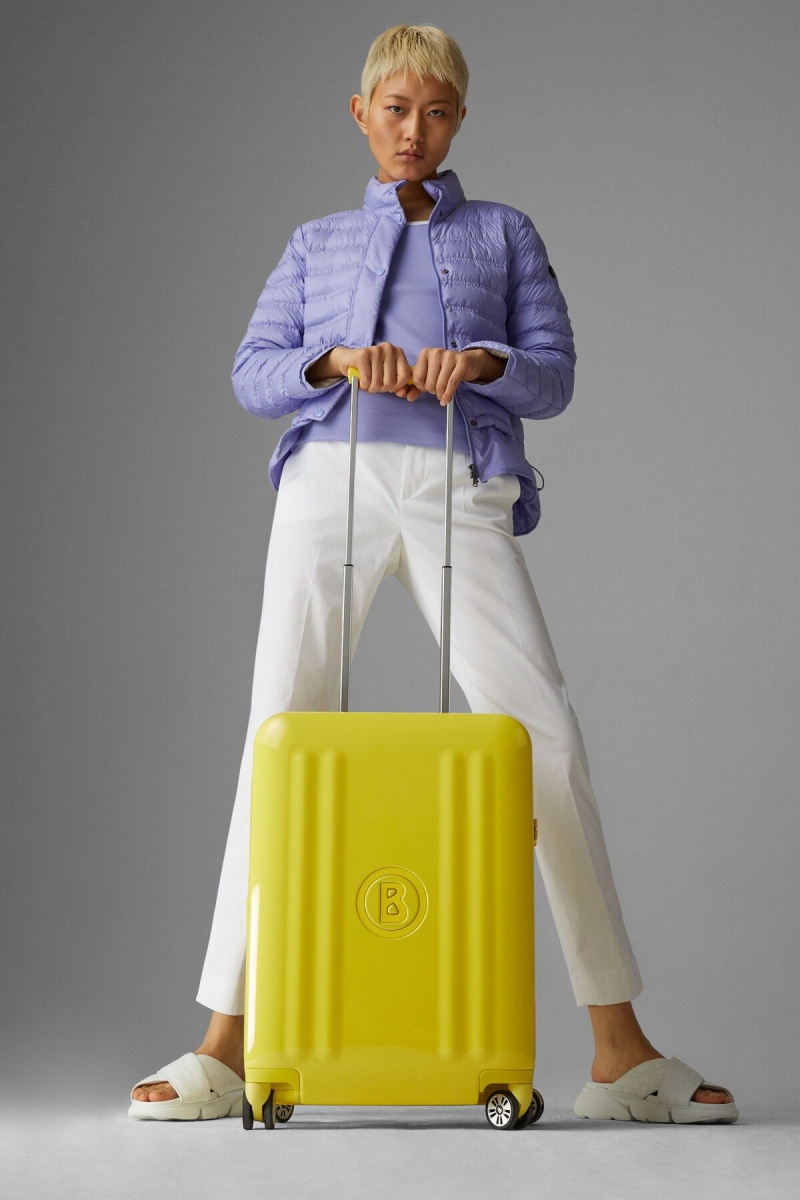 BOGNER Piz Small Hard Shell Suitcase Gelb | VH2917568