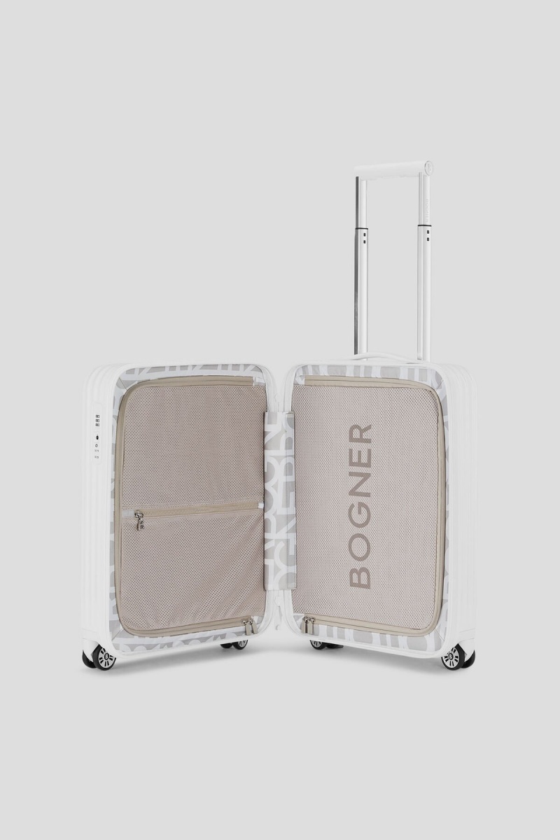 BOGNER Piz Small Hard Shell Suitcase Weiß | QT8264537