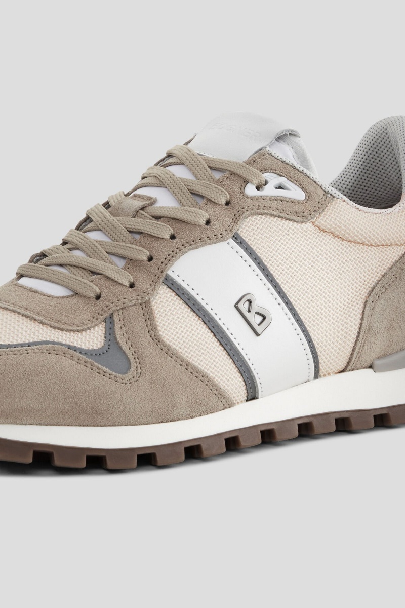 BOGNER Porto Sneaker Beige Weiß | UI2591703