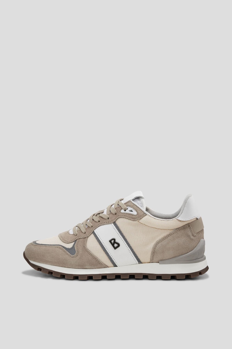 BOGNER Porto Sneaker Beige Weiß | UI2591703