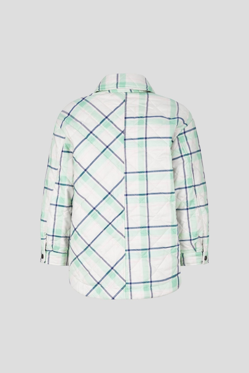 BOGNER Rio Kids Shirt Jacket Grün Blau | XV5601824