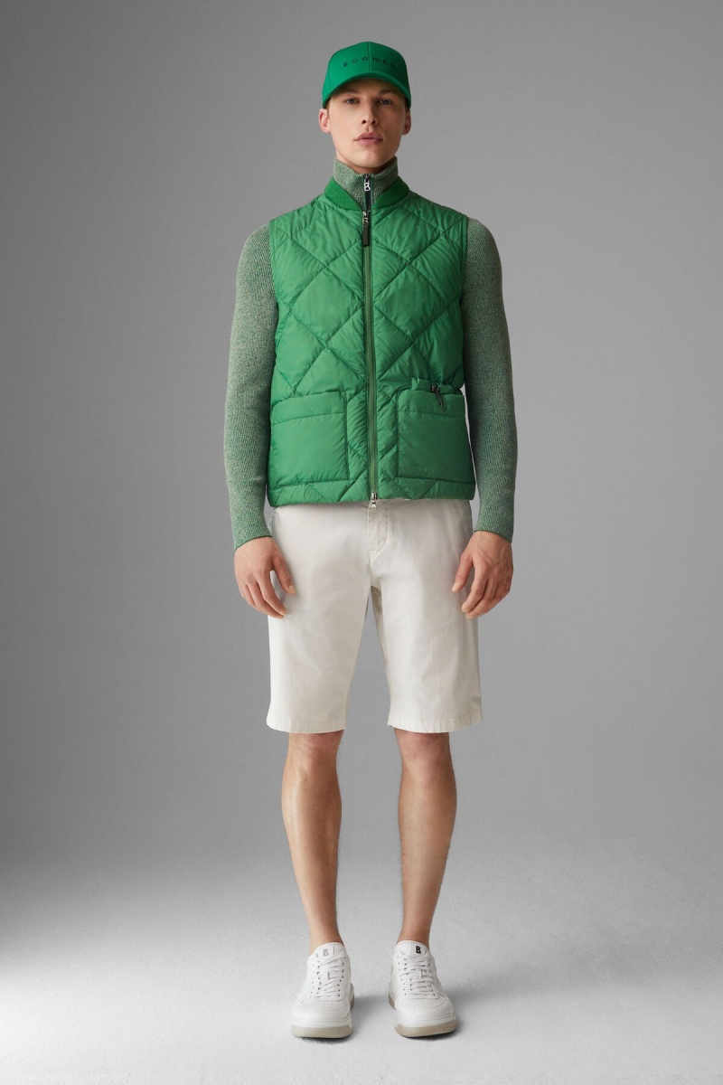 BOGNER Rocco Down Waistcoat Grün | LH9683450