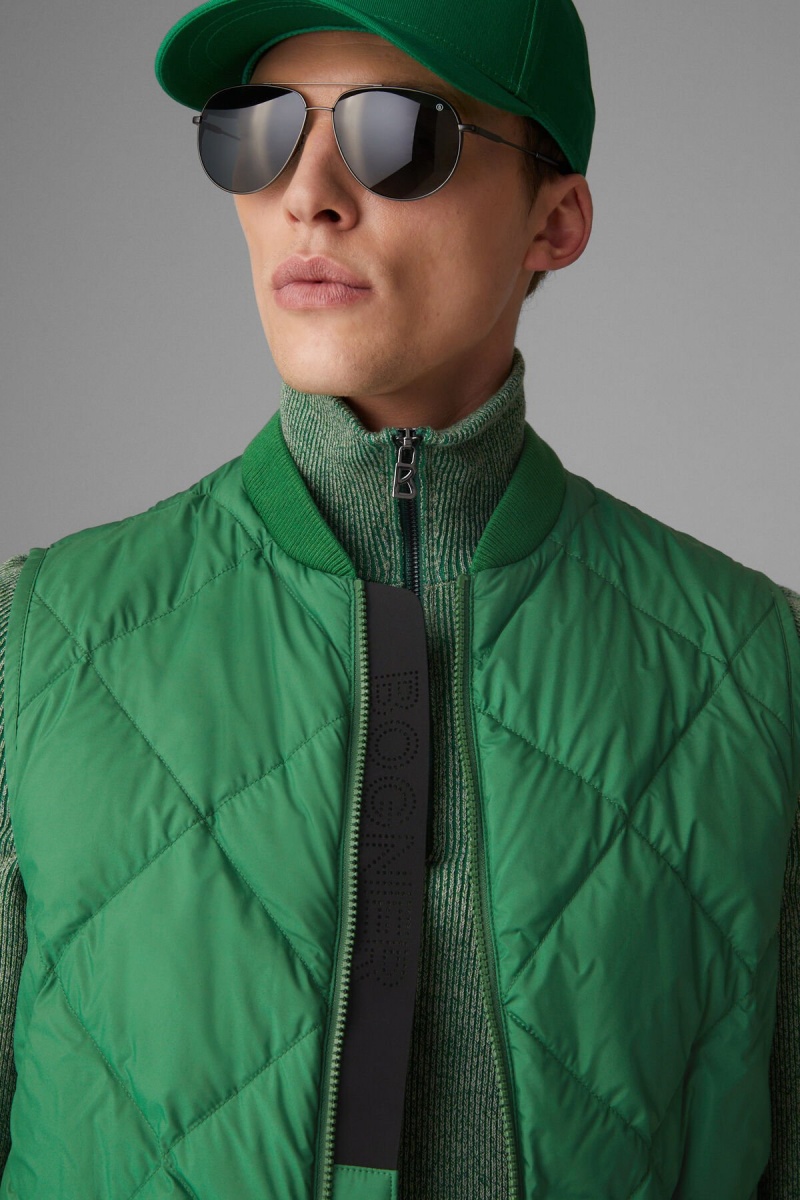 BOGNER Rocco Down Waistcoat Grün | LH9683450