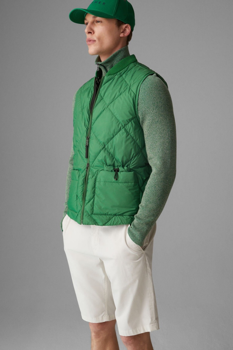 BOGNER Rocco Down Waistcoat Grün | LH9683450