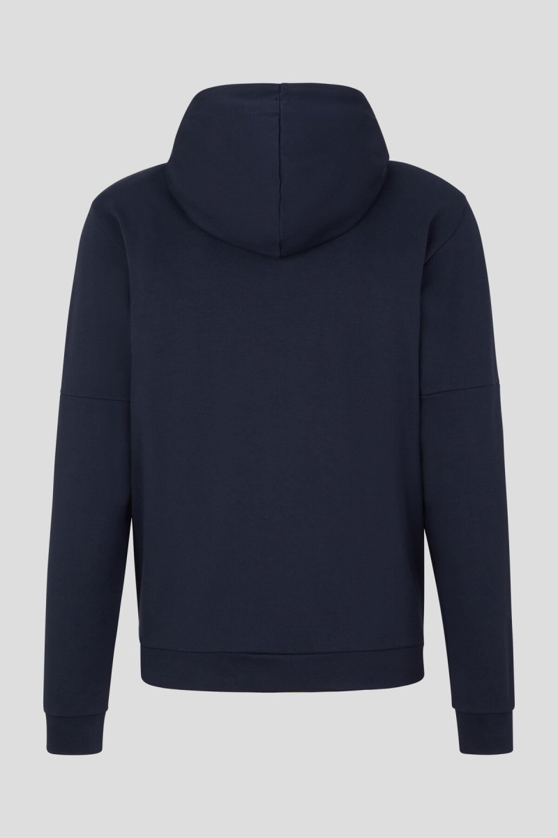 BOGNER Roman Sweatshirt Jacket Navy Blau | MQ6497508