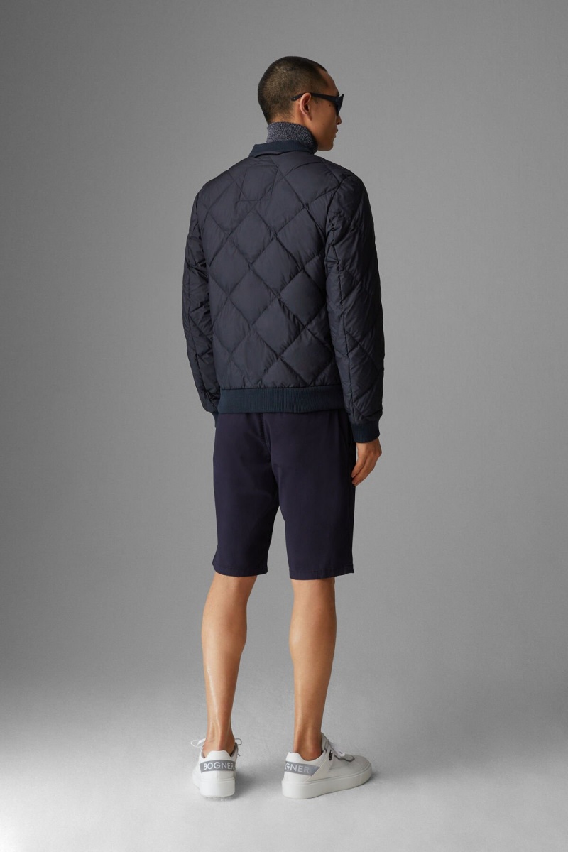 BOGNER Ronald Down Jacket Navy Blau | XB8620347