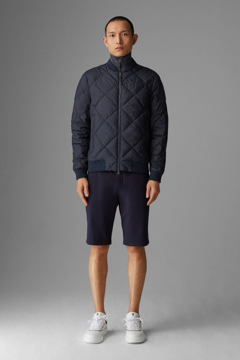 BOGNER Ronald Down Jacket Navy Blau | XB8620347