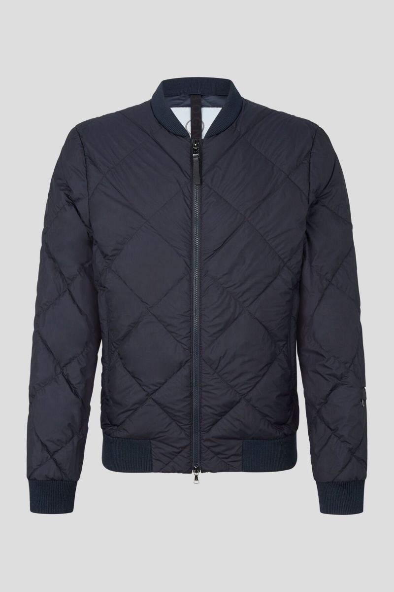 BOGNER Ronald Down Jacket Navy Blau | XB8620347