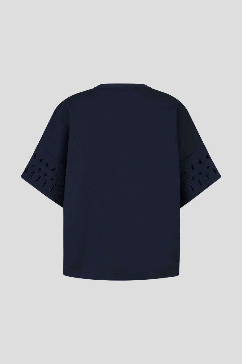 BOGNER Runa T-shirt Navy Blau | WE3569407