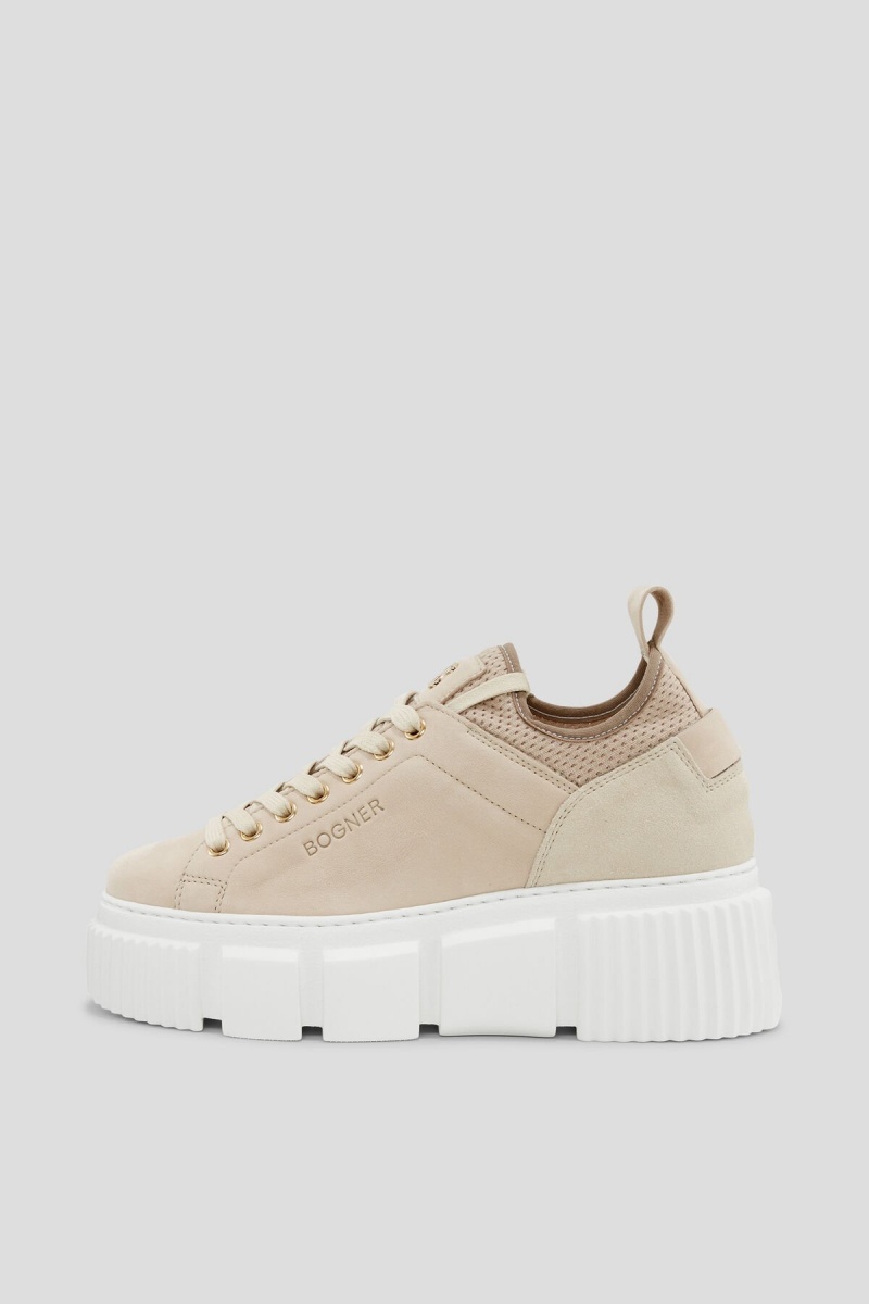 BOGNER Shanghai Plattform Sneakers Beige | NI7602391