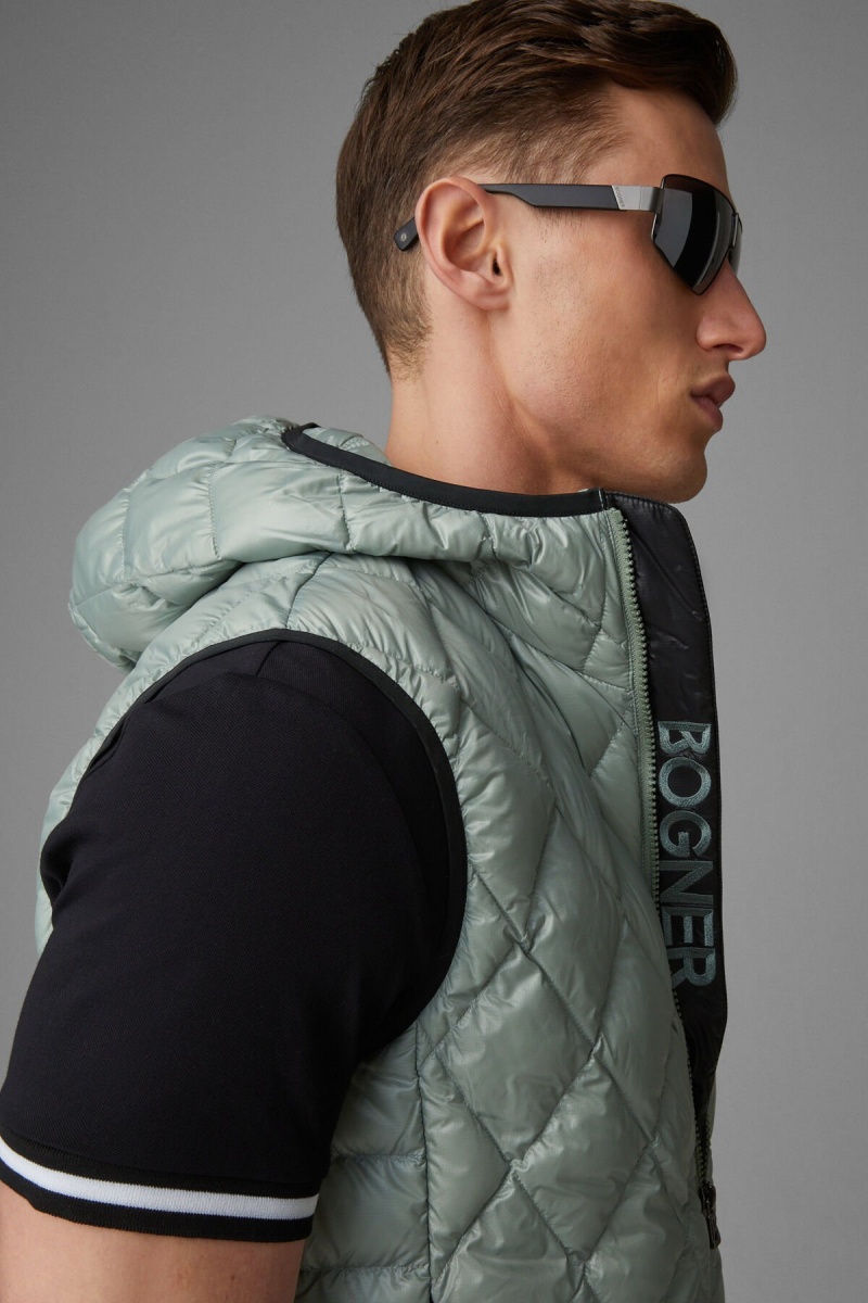 BOGNER Sport Ares Laufschuhe Down Waistcoat Grün | TF4820971