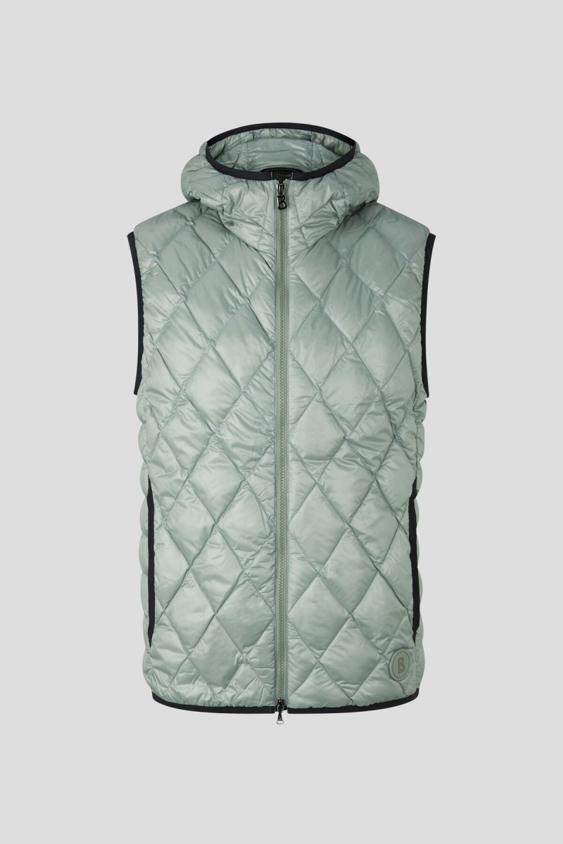 BOGNER Sport Ares Laufschuhe Down Waistcoat Grün | TF4820971