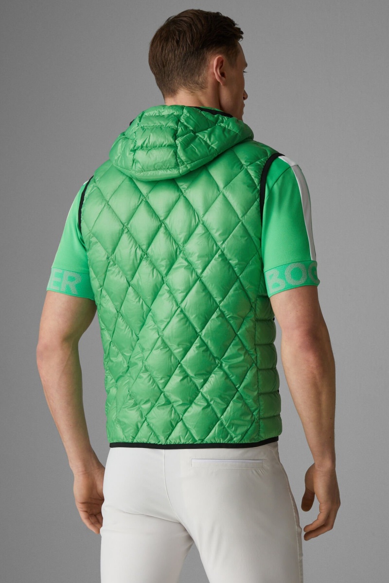 BOGNER Sport Ares Laufschuhe Down Waistcoat Grün | GH0321547